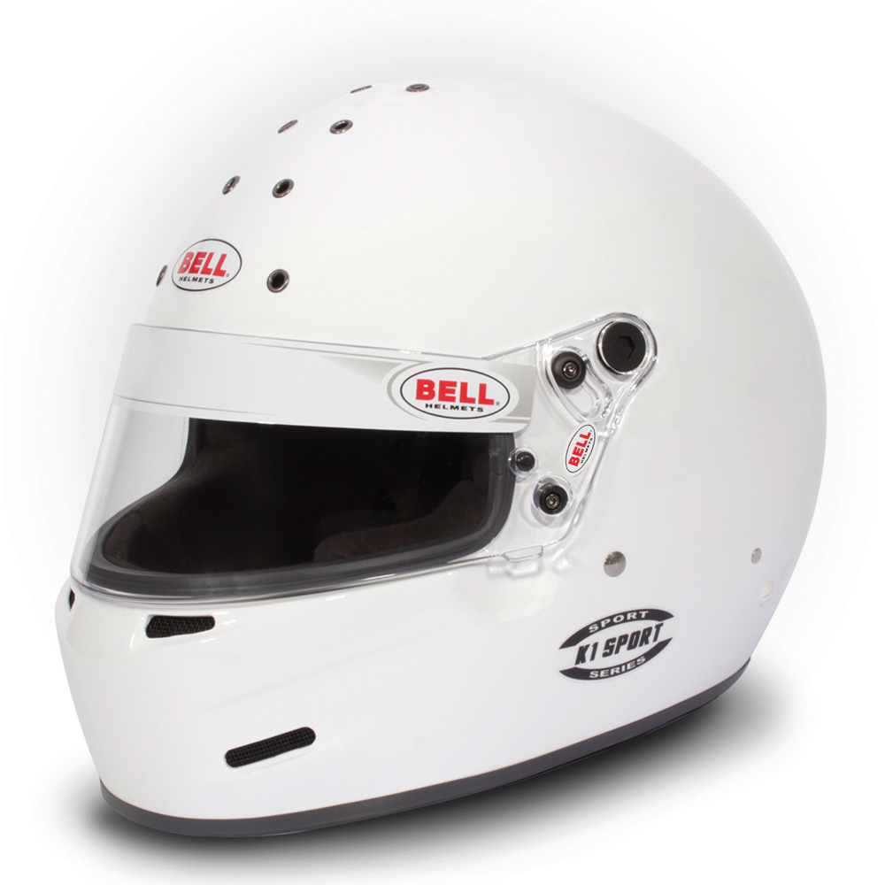 Bell K1 Sport SA2020 V15 Brus Helmet - Size 56 (White) - 1420A42