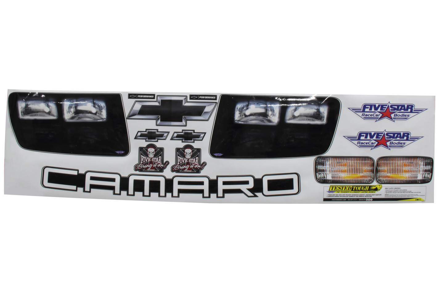 Camaro Headlight Sticker - 140-410-ID