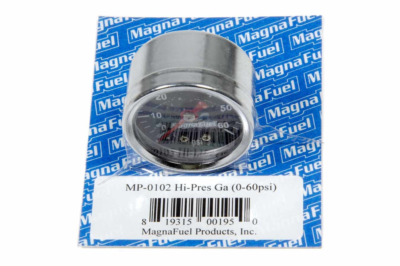 High Pressure Fuel Gauge 0-60psi - MP-0102