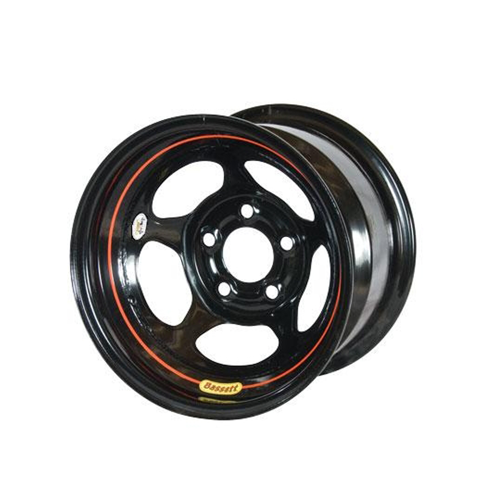 Wheel 15x8 5x5 3in Armor Edge Black - 58A53W