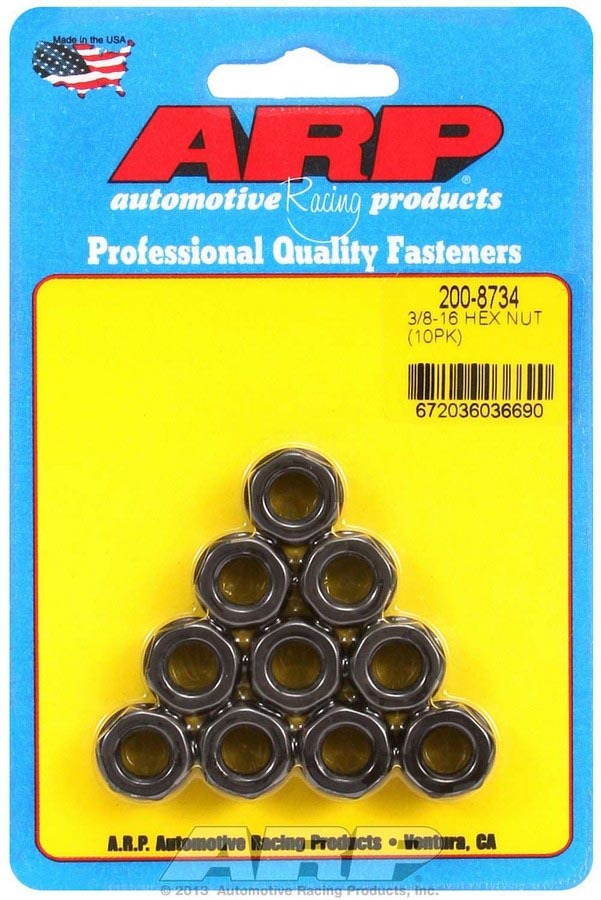 Hex Nuts - 3/8-16 (10) - 200-8734