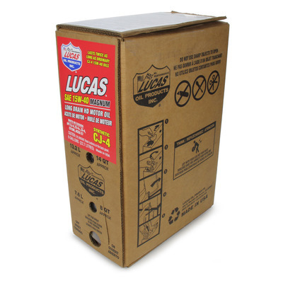 Synthetic SAE 15W40 CK-4 Oil 6 Gallon Bag In Box - 18065