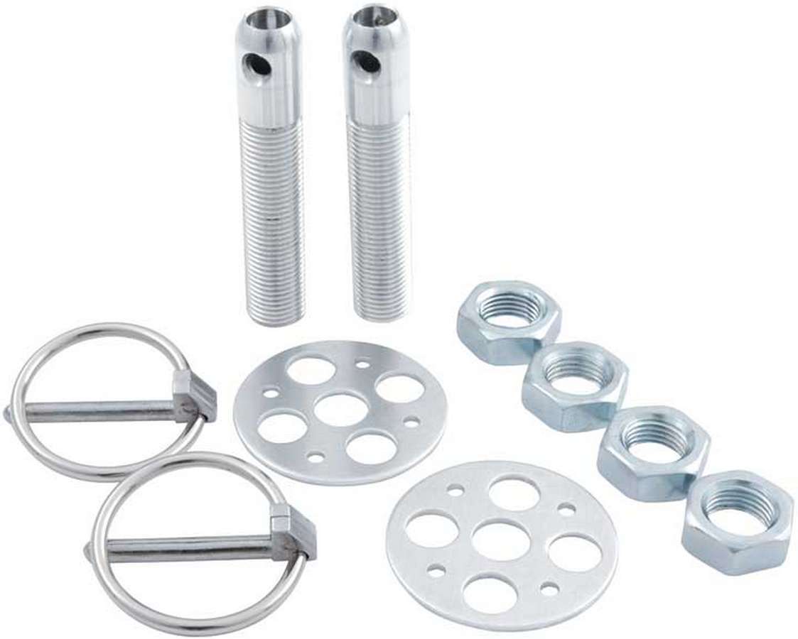 LW Alum Hood Pin Kit 1/2in Silver - 18476