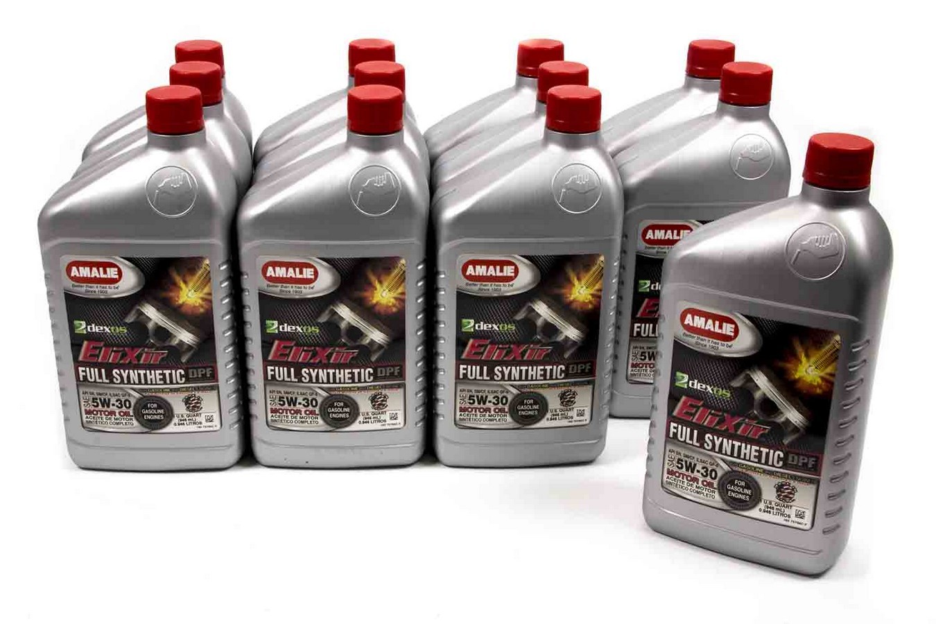 Elixir Full Synthetic 5w30 Oil Case 12x1Qt - 160-75766-56