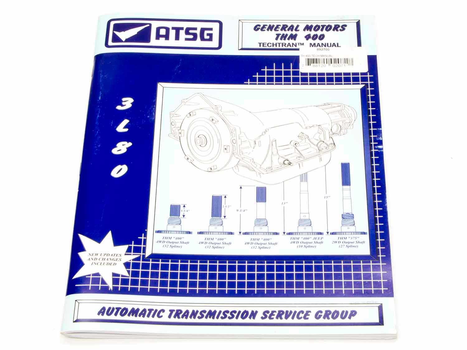 GM TH400 Tech Manual - 892700