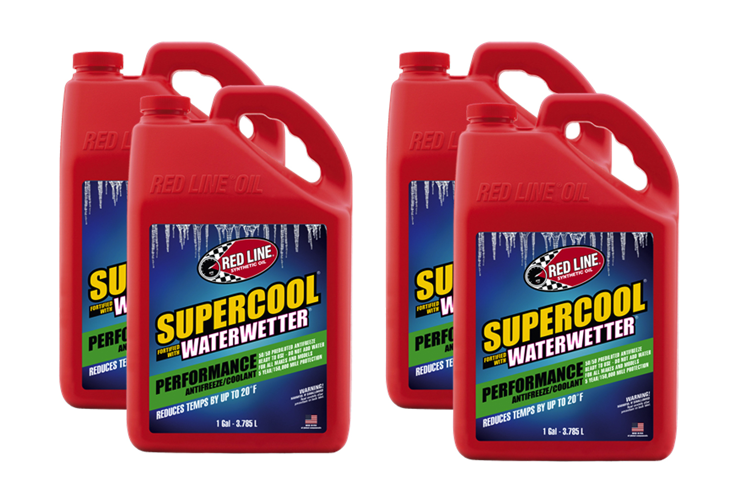 Supercool Performance Coolant Case 4x1 Gallon - 81255