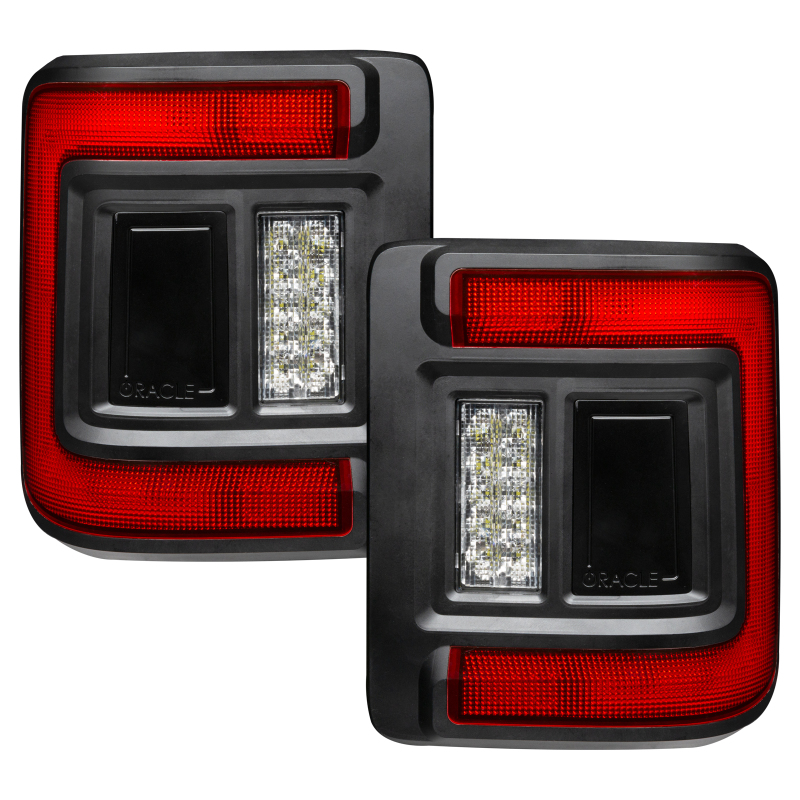 ORACLE Lighting Flush Mount LED Tail Lights for Jeep Wrangler JL - 5884-504