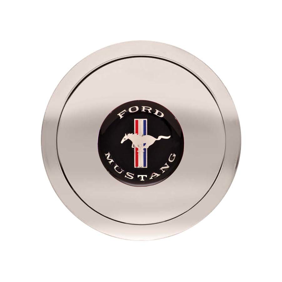 GT9 Horn Button Mustang Color Emblem - 11-1125