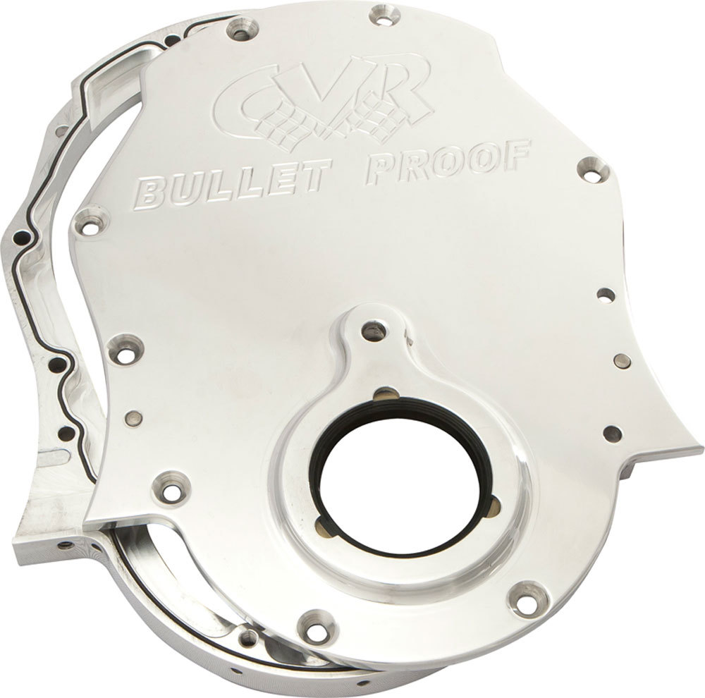 BBC Billet Timing Cover 2-Piece - Polished - TC2454CL
