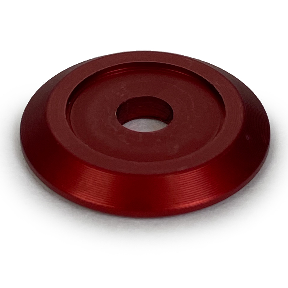 Body Washer Red Alum (50pk) Anodized - 3010