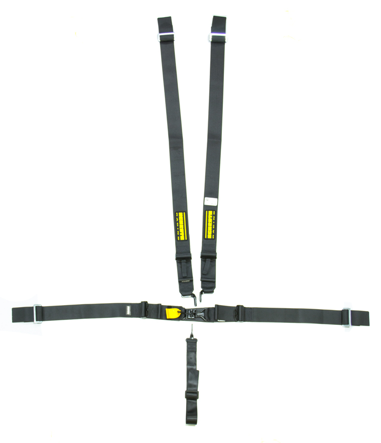 5pt Harness System SFI LatchLink Black 3in Shld - SR71750D