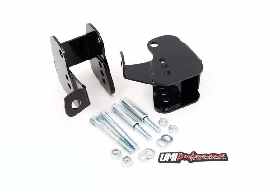 UMI Performance 82-02 GM F-Body Lower Control Arm Relocation Brackets - Bolt-In - 2012-B