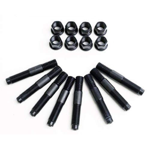 Aluminum Blower Stud Kit Black Anodized (8pk) - 2590