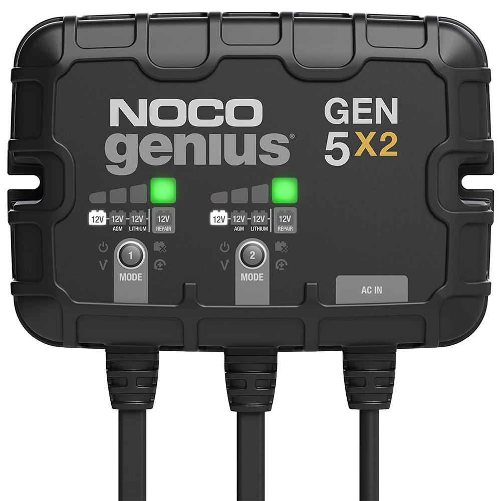 Battery Charger 2-Bank 10 Amp Onboard - GEN5X2