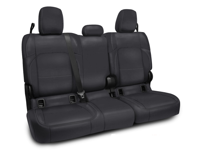 PRP  2020+ Jeep Gladiator JT Rear Bench Cover with Cloth Interior - All Black - B055-02