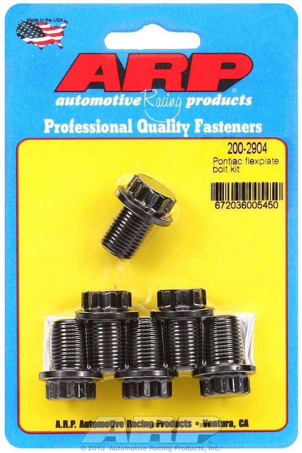 Pontiac Flexplate Bolt Kit - 6-Bolt - 200-2904