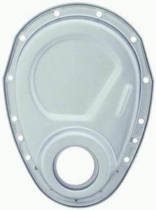 Raw Steel SB Chevy Timi ng Chain Cover Kit - R4934RAW