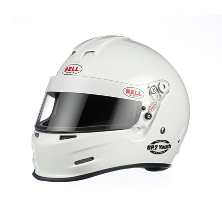 Bell GP2 SFI 241 V15 Brus Helmet - Size 56 (White) - 1425004