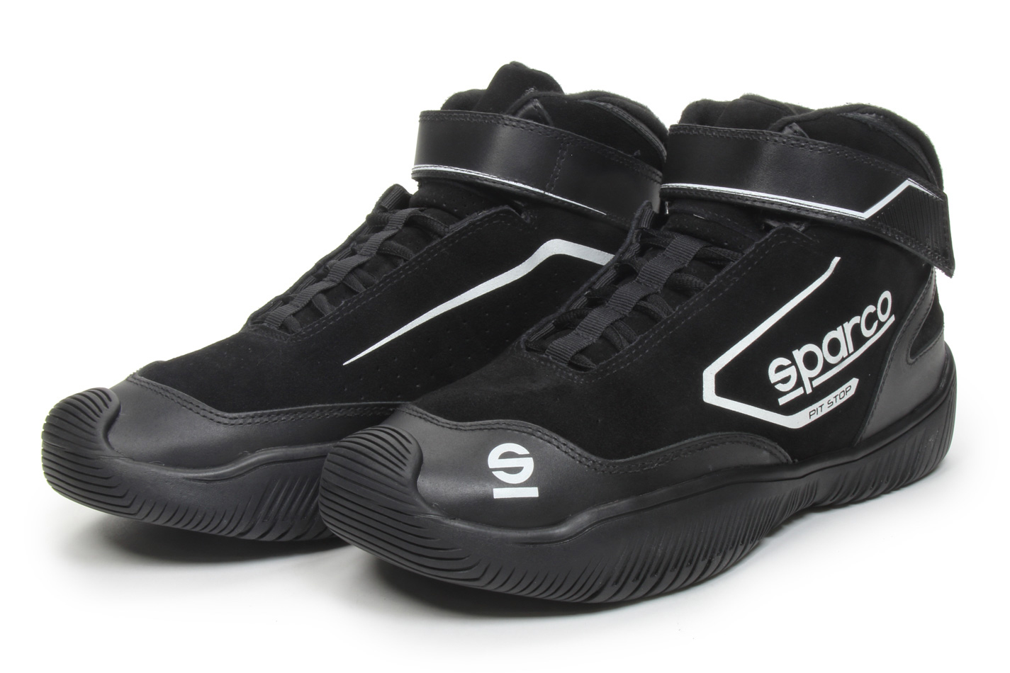 Sparco Shoe Pit Stop 2 Black - Size 12 - 0012PS2012NR