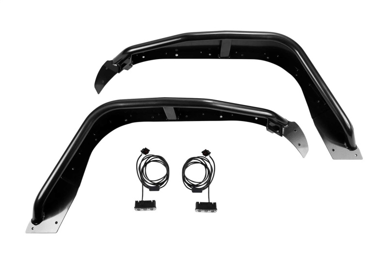 Fabtech 18-21 Jeep JL 4WD Front Steel Tube Fenders - FTS24212