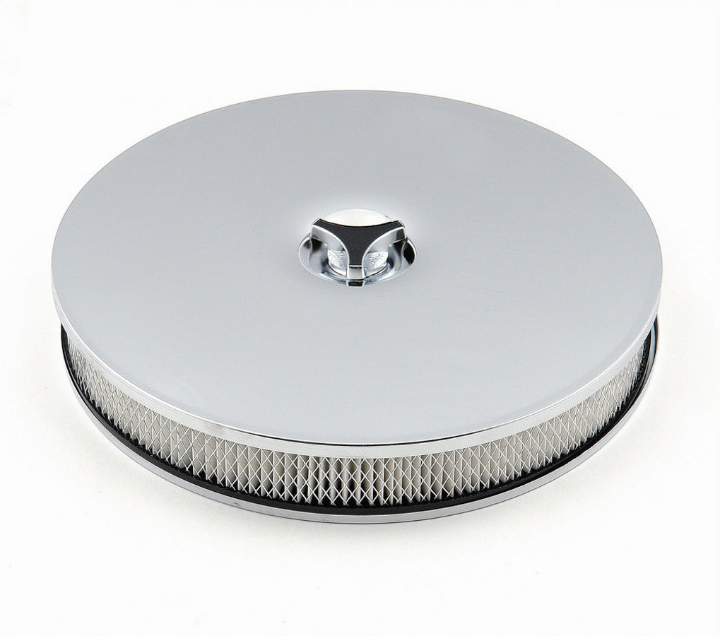 14in Chrome Air Cleaner - 4339