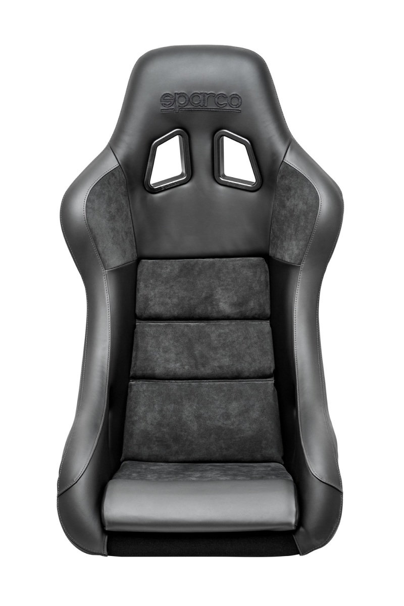 Sparco Seat QRT Performance Leather/Alcantara Black/Grey - 008012RPNRGR