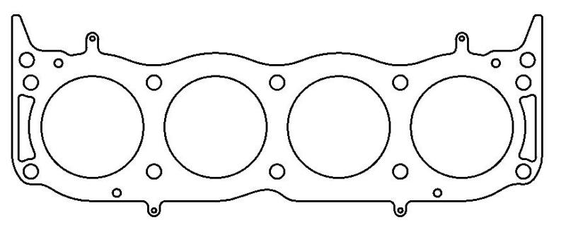 Cylinder Head Gasket; 0.040 in. Multi-Layer Steel; 94mm Bore; 10 Bolt Head; - C4365-040