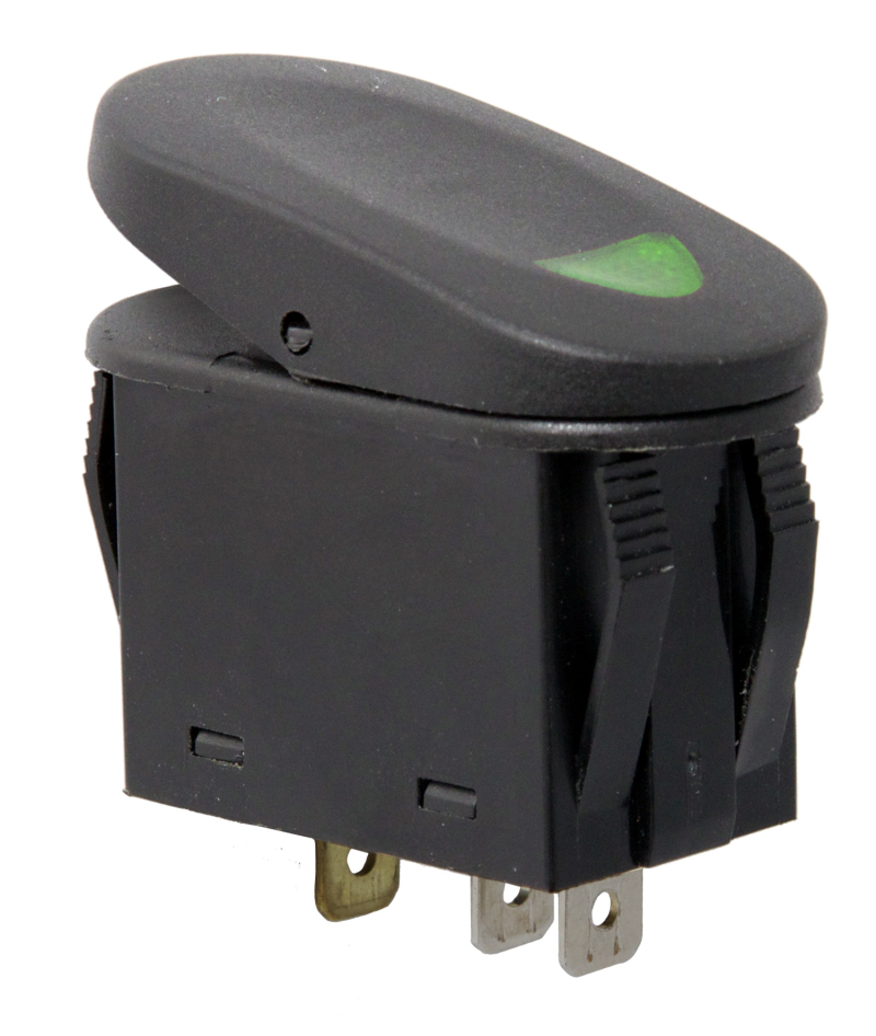 Rugged Ridge 2-Position Rocker Switch Green - 17235.04