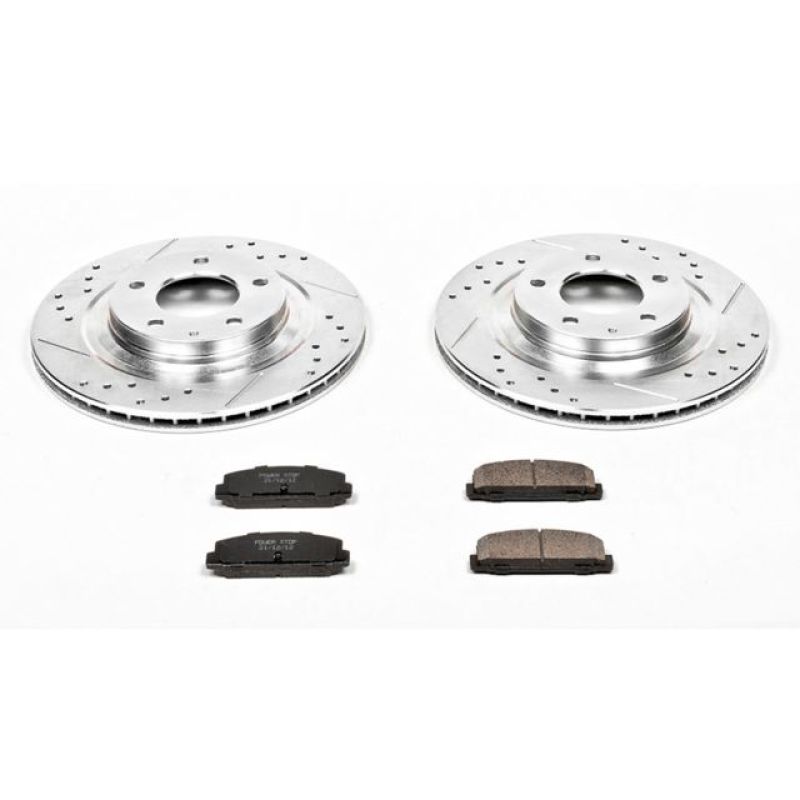 Power Stop 93-95 Mazda RX-7 Rear Z23 Evolution Sport Brake Kit - K4835