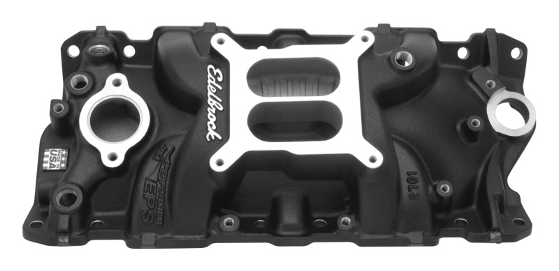 SBC Performer EPS Manifold - Black - 27013