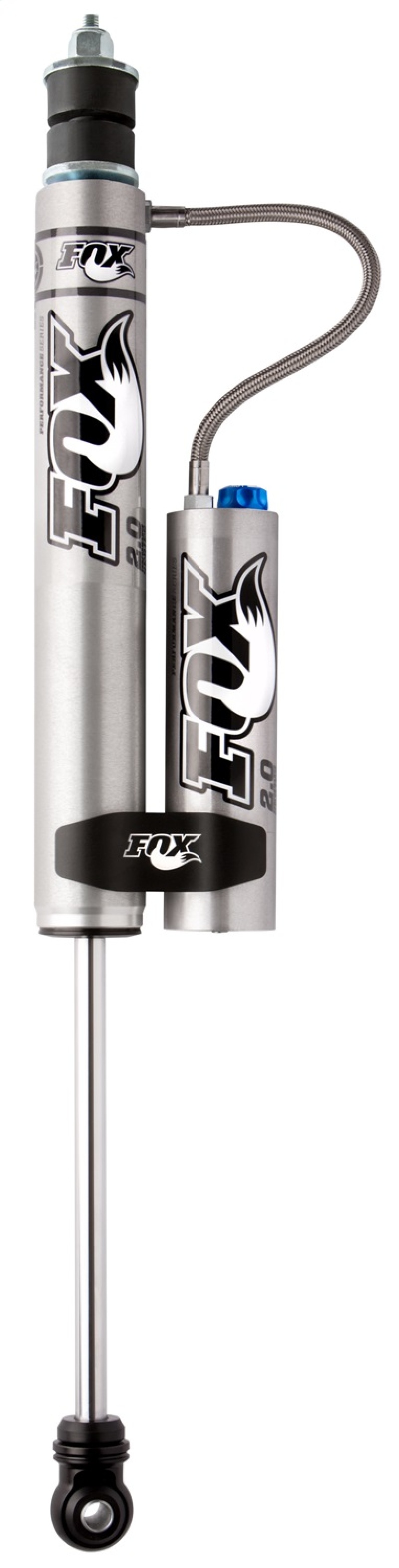 Fox 01-10 Chevy HD 2.0 Perf Series 9.6in. Smooth Body Remote Res. Front Shock / 7-9in. Lift - Alum. - 980-24-961