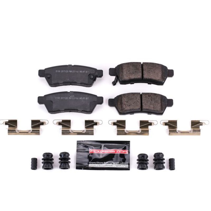 Power Stop 05-19 Nissan Frontier Rear Z23 Evolution Sport Brake Pads w/Hardware - Z23-1100