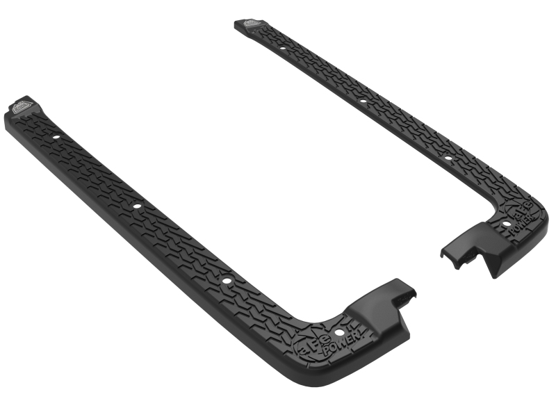 aFe 18-22 Jeep Wrangler JL (4-Door Models w/ 3-Piece Hard-Top Only) Terra Guard Tub Rail Covers - 79-25001