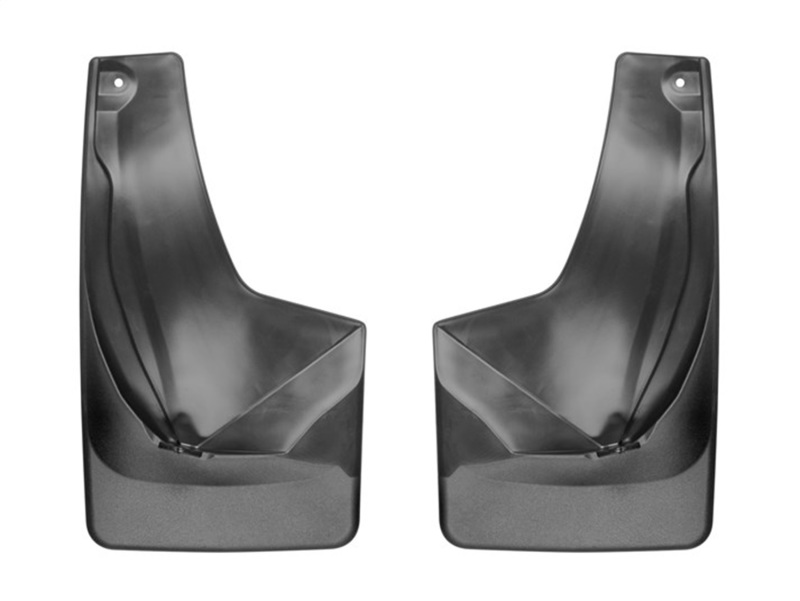 WeatherTech 2017+ Honda CR-V No Drill Mudflaps - Black (Rear Pair) - 120083