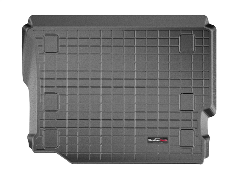 WeatherTech 2018+ Jeep Wrangler Unlimited JL w/o Subwoofer Cargo Liners - Black - 401171