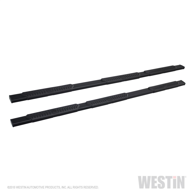 Westin 2019 Chevrolet Silverado/Sierra 1500 Crew Cab (5.5ft) R5 Modular Nerf Step Bars - Black - 28-534685