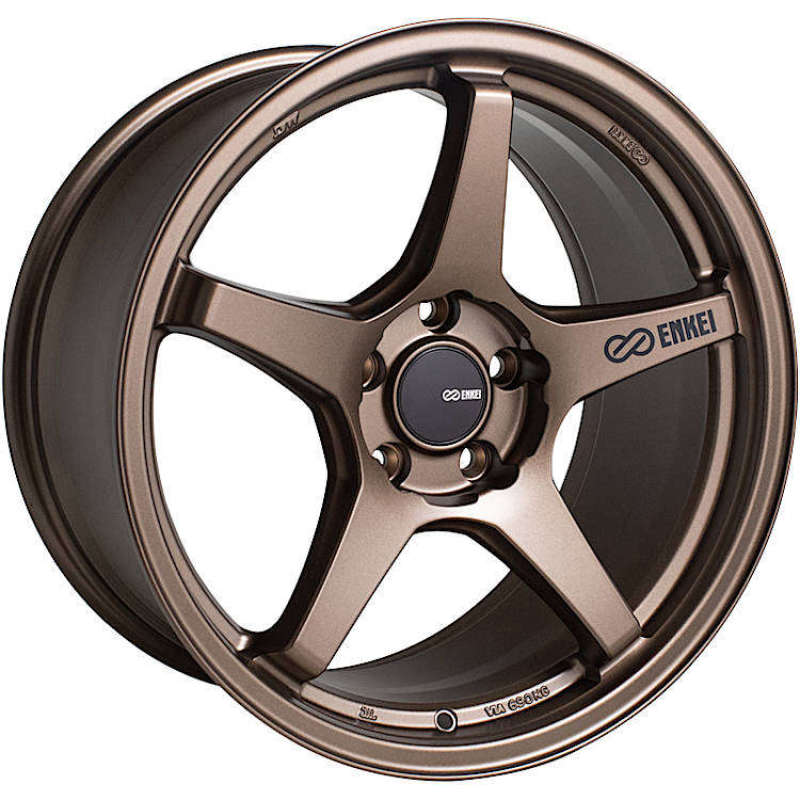 Enkei TS-5 18x8.5 5x108 40mm Offset 72.6mm Bore Gloss Bronze Wheel - 521-885-3140ZP