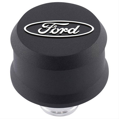 Ford Racing Slant Edge Breather - Black - 302-435