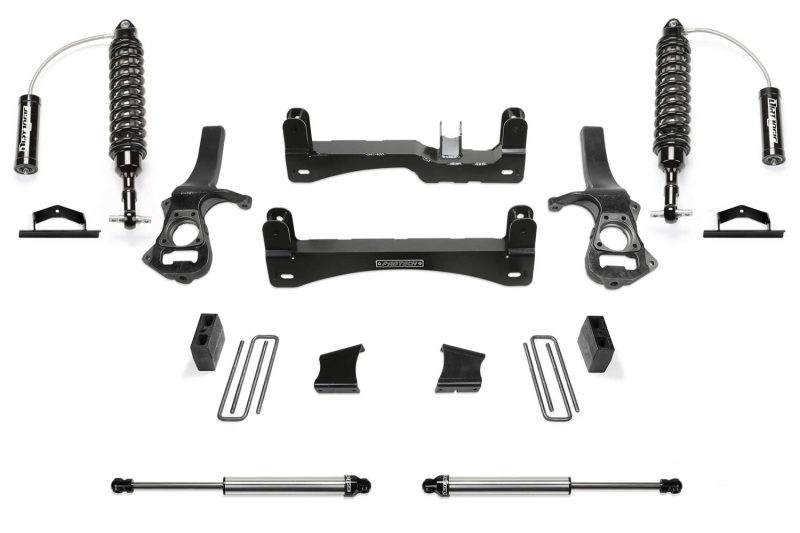 Fabtech 2019 GM C1500 P/U 6in Perf Sys w/Dl 2.5 Resi & 2.25 - K1151DL