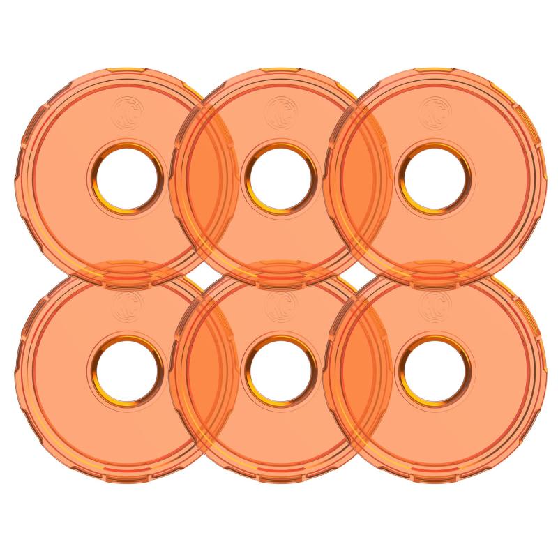 KC Cyclone 2.0 LED - Replacement Lens - Amber - 6-PK - 4412
