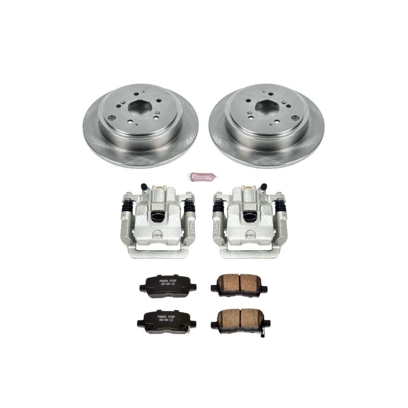 Power Stop 01-06 Acura MDX Rear Autospecialty Brake Kit w/Calipers - KCOE2382