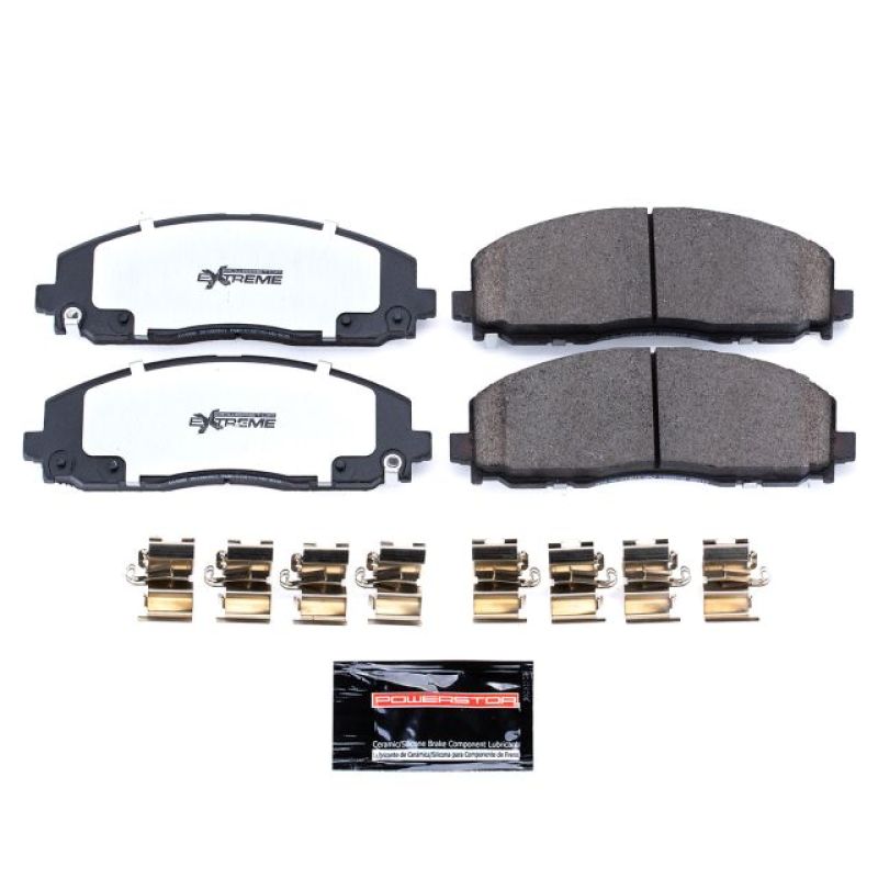 Power Stop 17-19 Chrysler Pacifica Front Z36 Truck & Tow Brake Pads w/Hardware - Z36-1589