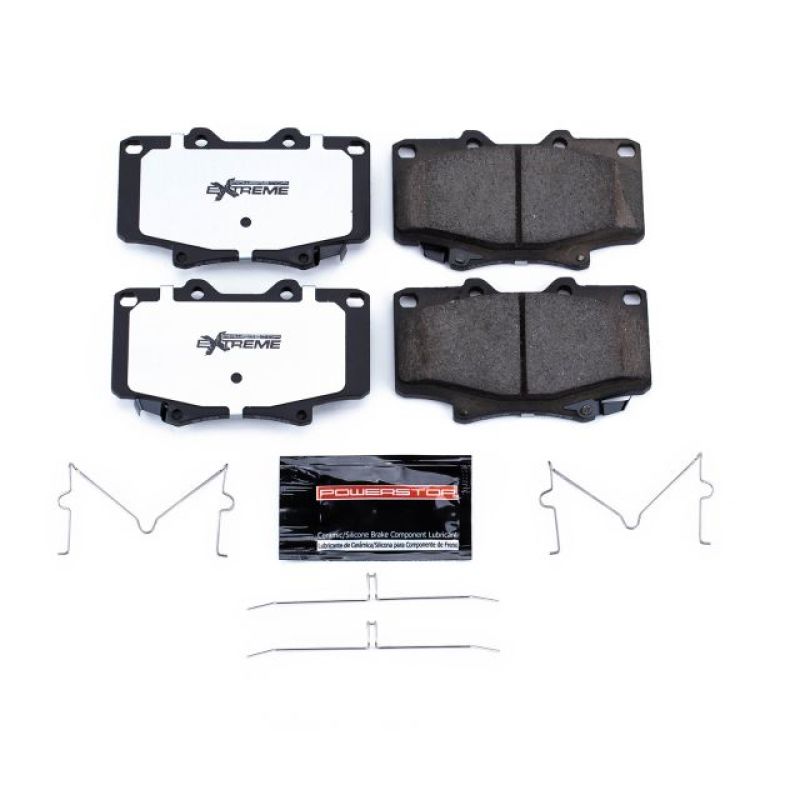 Power Stop 96-97 Lexus LX450 Front Z36 Truck & Tow Brake Pads w/Hardware - Z36-502