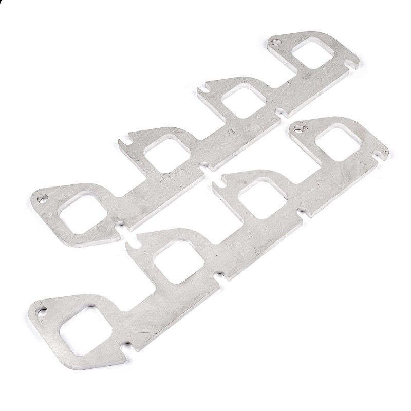 Stainless Works Ford 6.2L Square Port Shaped Header 304SS Exhaust Flanges 1-7/8in Primaries - HFFTR6.2188