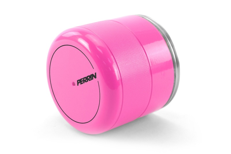 Perrin 2015+ Subaru WRX/STI Oil Filter Cover - Hyper Pink - PSP-ENG-716HP