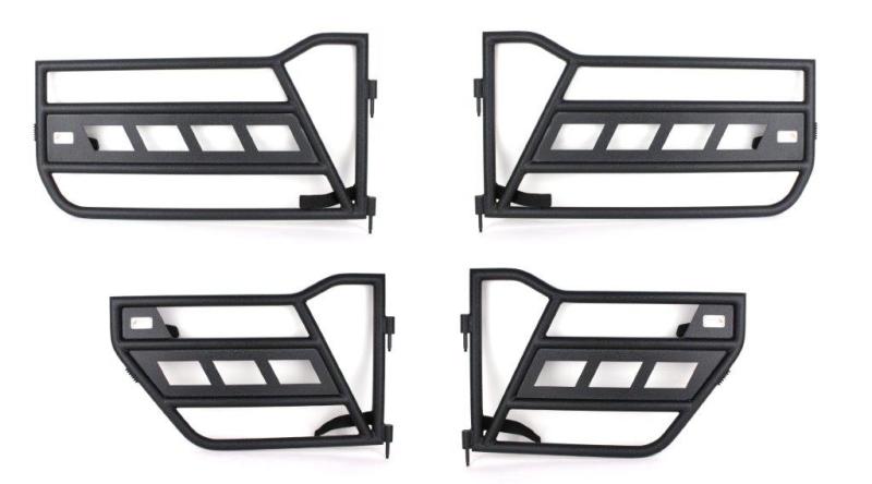 Fishbone Offroad 07-18 Jeep Wrangler JK 4 Door Front/Rear Tube Doors - FB24022