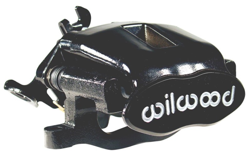 Wilwood Caliper-Combination Parking Brake-R/H-Black 34mm piston .81in Disc - 120-9808-BK