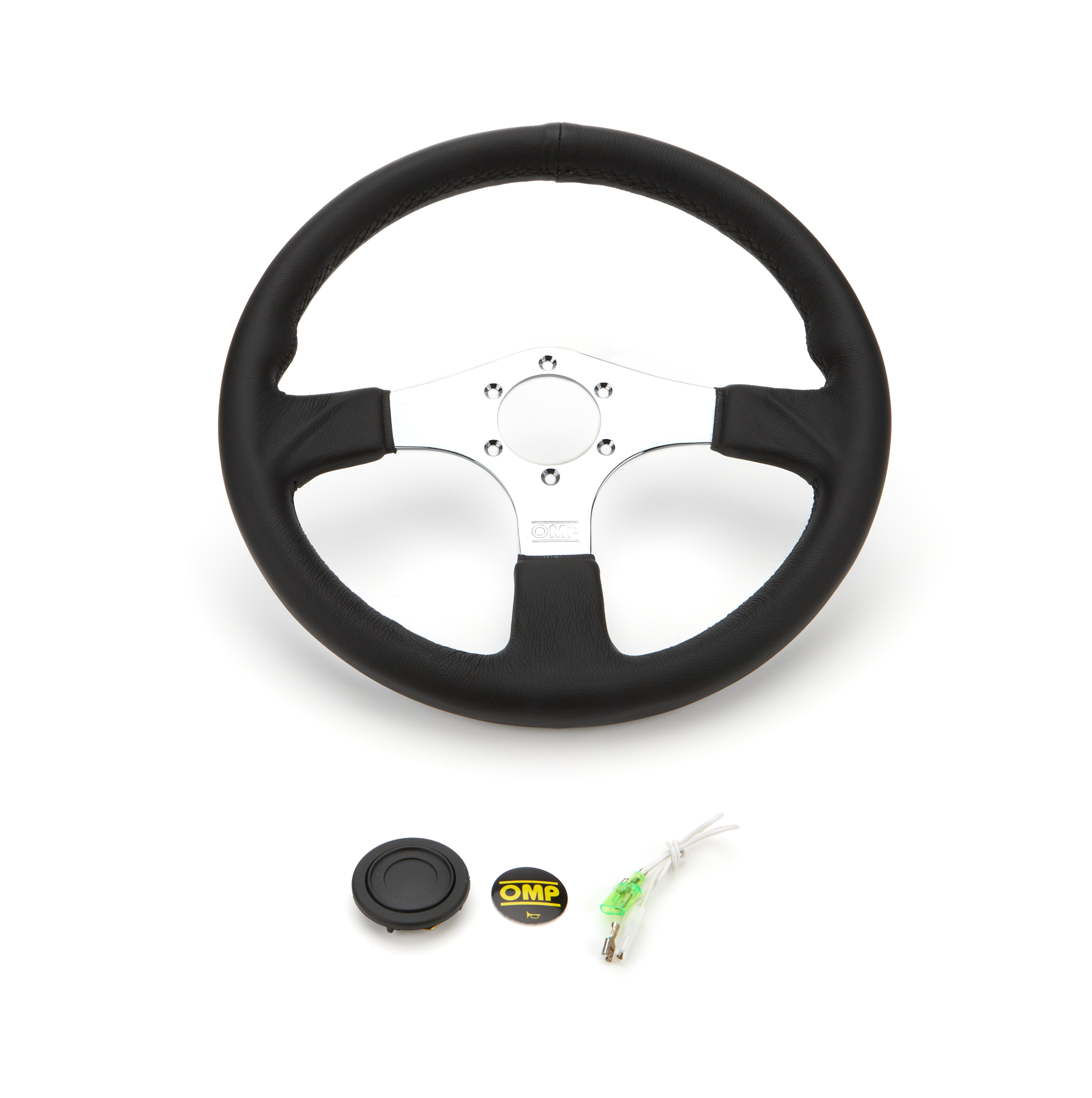 ASSO Steering Wheel 350mm Black - OD0-2019-189