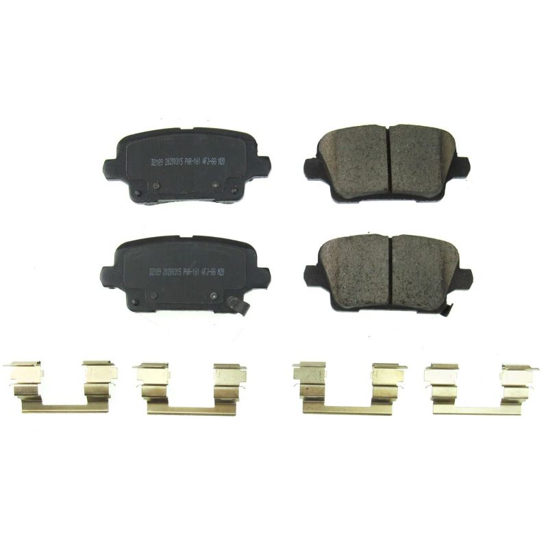 Power Stop 2019 Buick Regal Sportback Rear Z17 Evolution Ceramic Brake Pads w/Hardware - 17-2189