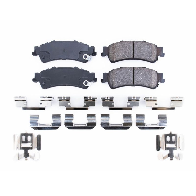 Power Stop 00-05 Cadillac DeVille Rear Z17 Evolution Ceramic Brake Pads w/Hardware - 17-792